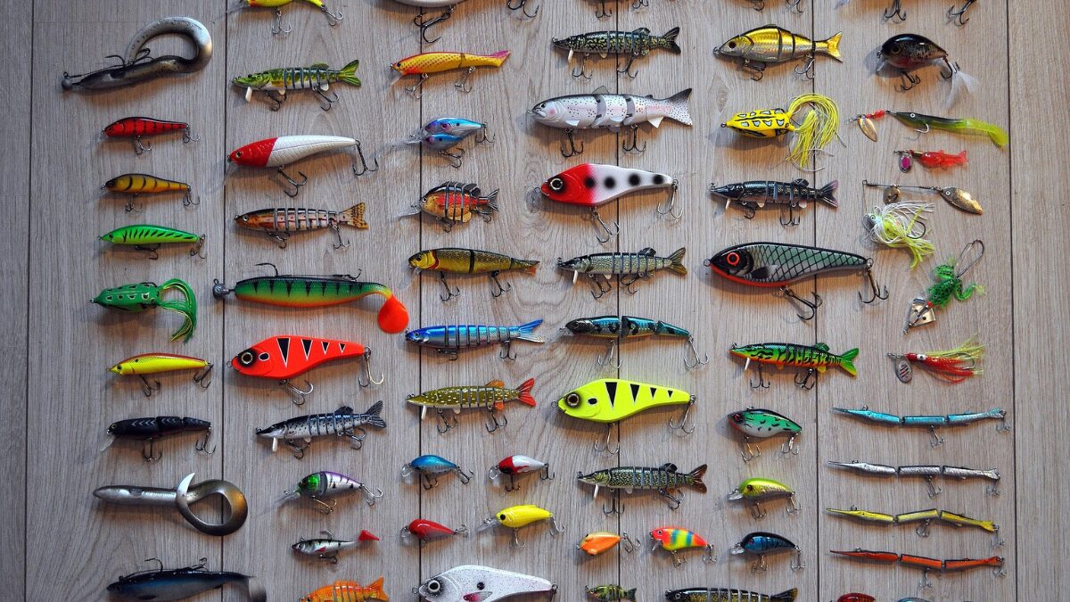 たくさんのルアー